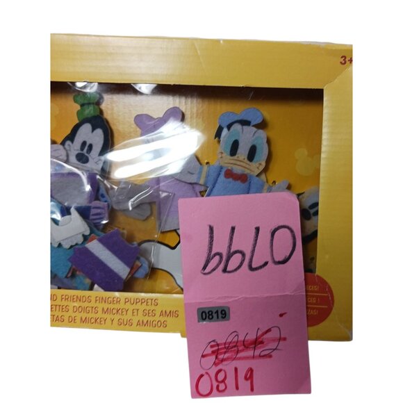 Disney Mickey & Friends Finger Puppet Set 22 Pieces Felt Material Multicolor - Picture 3 of 7